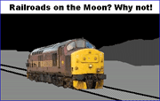 railroads on the Moon